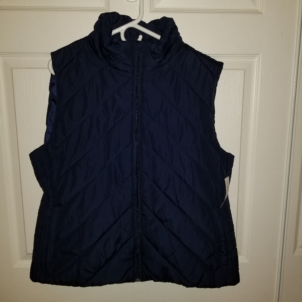 NY&Co Navy Blue Vest